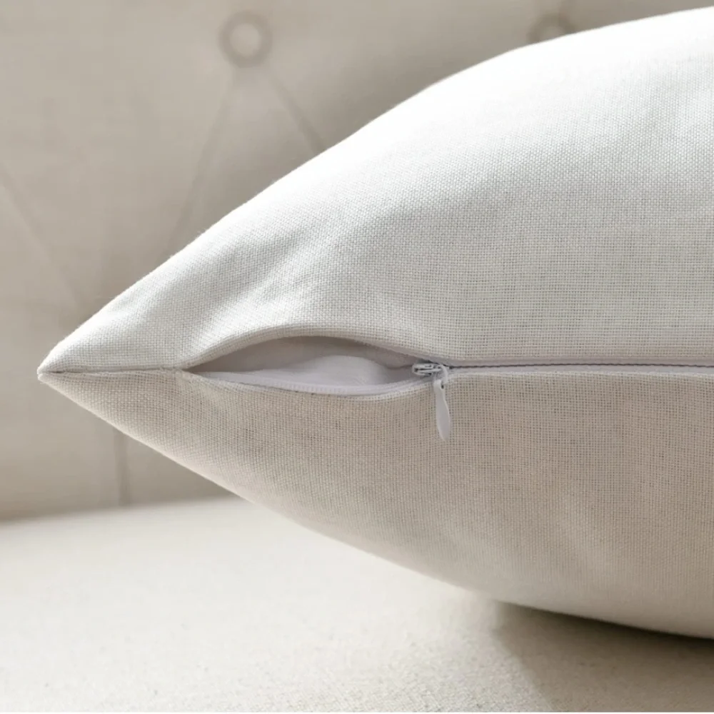 Luxury Home | Rustic Farmhouse Grey Striped Faux Leather Throw Pillow Covers